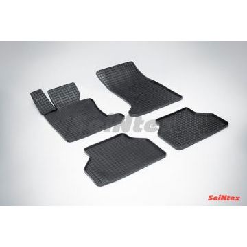 Коврики резиновые Seintex с рисунком Сетка для BMW 5 E60 2003-2010 Коврики резиновые Seintex с рисунком Сетка для BMW 5 E60 2003-2010
