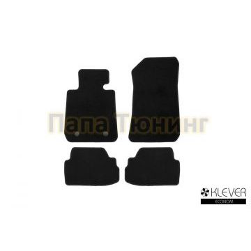 Коврики в салон Klever Econom 4 штуки на хетчбек 3 двери с АКПП для BMW 1 E81 2004-2011 Коврики в салон Klever Econom 4 штуки на хетчбек 3 двери с АКПП для BMW 1 E81 2004-2011