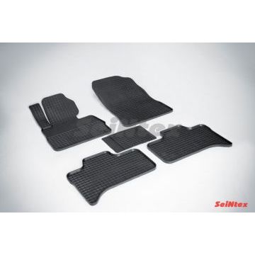 Коврики резиновые Seintex с рисунком Сетка для BMW X5 E53 2000-2006