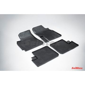 Коврики резиновые Seintex с рисунком Сетка для Chery Tiggo T11 2005-2014