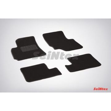 Коврики салона Lux текстильные Seintex чёрные для Chery Tiggo T11 2005-2014