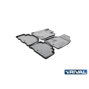 Коврики салона Rival полиуретан 4 штуки для Chevrolet Captiva 2011-2016
