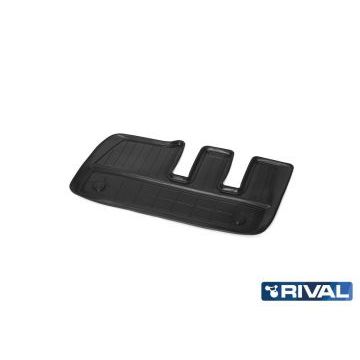 Коврик салона Rival полиуретан на 3-й ряд для Chevrolet Captiva 2011-2016