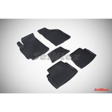 Коврики салона резиновые Seintex с бортиком для Chevrolet Lacetti 2005-2013 Коврики салона резиновые Seintex с бортиком для Chevrolet Lacetti 2005-2013