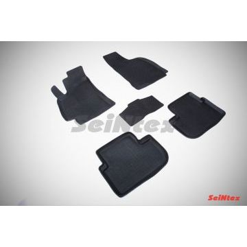 Коврики салона резиновые Seintex с бортиком для Chevrolet Lanos 2005-2009