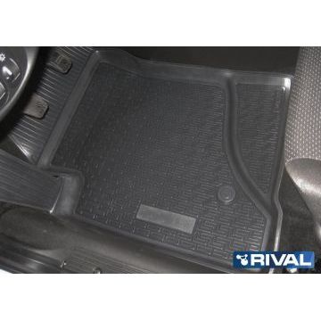 Коврики салона Rival полиуретан 5 штук для Chevrolet Niva 2009-