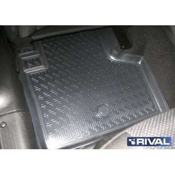 Коврики салона Rival полиуретан 5 штук для Chevrolet Niva 2009-