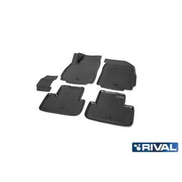Коврики салона Rival полиуретан 5 штук для Chevrolet Orlando 2011-2015