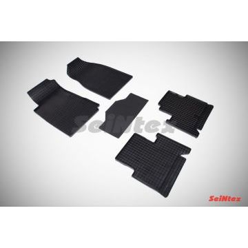 Коврики резиновые Seintex с рисунком Сетка для Chevrolet TrailBlazer 2013-2016