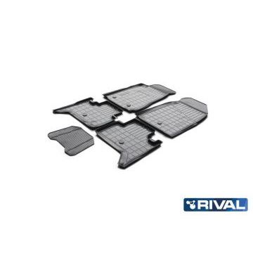 Коврики салона Rival полиуретан 5 штук для Chevrolet TrailBlazer 2013-2016