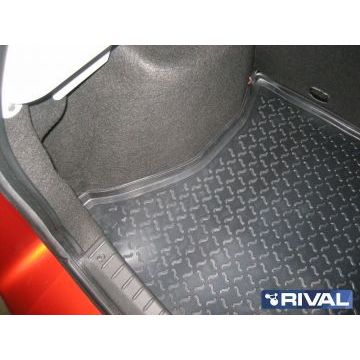 Коврик багажника Rival полиуретан на хетчбек для Datsun mi-DO 2015-