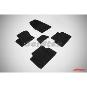 Коврики салона Lux текстильные Seintex чёрные для Ford C-Max/Kuga 2004-2013