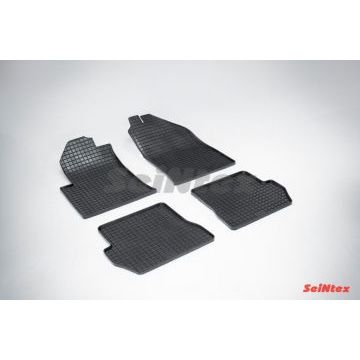 Коврики резиновые Seintex с рисунком Сетка для Ford Fiesta 2001-2008 Коврики резиновые Seintex с рисунком Сетка для Ford Fiesta 2001-2008