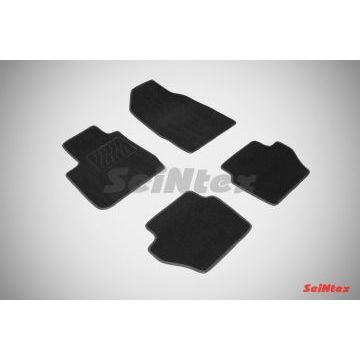 Коврики салона Lux текстильные Seintex чёрные для Ford Fiesta 2008-2014