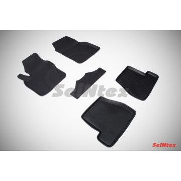 Коврики салона резиновые Seintex с бортиком для Ford Focus 3 2011-