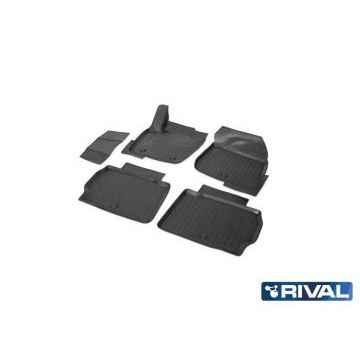 Коврики салона Rival полиуретан 5 штук для Ford Mondeo 2015-