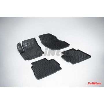 Коврики резиновые Seintex с рисунком Сетка для Ford Mondeo 2007-2015 Коврики резиновые Seintex с рисунком Сетка для Ford Mondeo 2007-2015