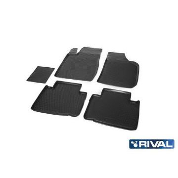 Коврики салона Rival полиуретан 5 штук для Great Wall Hover H6 2013-2015