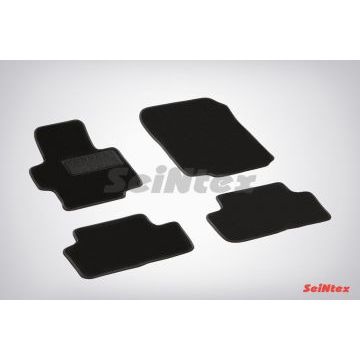 Коврики салона Lux текстильные Seintex чёрные для Honda Accord 2002-2007