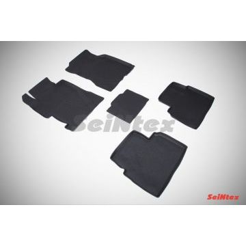 Коврики салона резиновые Seintex с бортиком на седан для Honda Civic 2009-2012