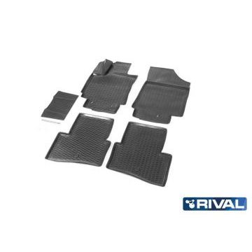 Коврики салона Rival полиуретан 5 штук для Hyundai Creta 2016-2021