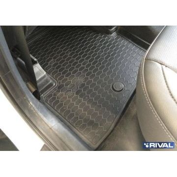 Коврики салона Rival полиуретан 5 штук для Hyundai Creta 2016-2021