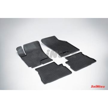 Коврики резиновые Seintex с рисунком Сетка для Hyundai Getz 2002-2011 Коврики резиновые Seintex с рисунком Сетка для Hyundai Getz 2002-2011