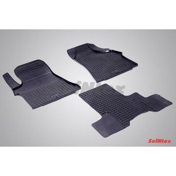 Коврики резиновые Seintex с рисунком Сетка для Hyundai H1 Starex 2007-2018 Коврики резиновые Seintex с рисунком Сетка для Hyundai H1 Starex 2007-2018