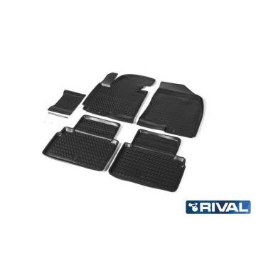 Коврики салона Rival полиуретан 5 штук для Hyundai ix35 2010-2015