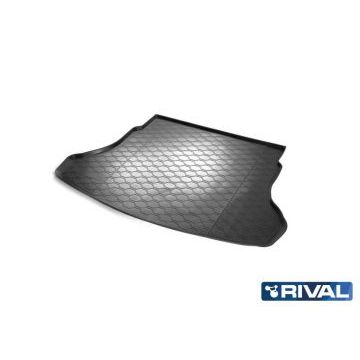 Полиуретановый коврик багажника Rival для Kia Rio IV седан 2017-2020 2020-/Hyundai Solaris II седан 2017-2020 2020-
