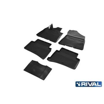 Коврики салона Rival полиуретан 5 штук для Hyundai Tucson 2015-