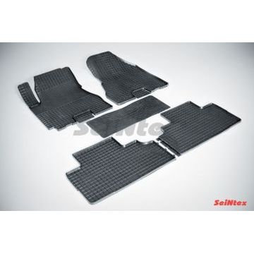 Коврики резиновые Seintex с рисунком Сетка для Hyundai Tucson 2004-2010 Коврики резиновые Seintex с рисунком Сетка для Hyundai Tucson 2004-2010