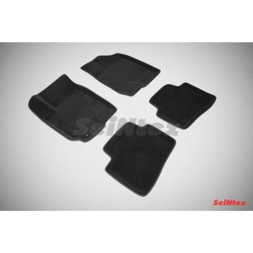 Коврики текстильные 3D Seintex чёрные для Kia Cerato 2009-2012 Коврики текстильные 3D Seintex чёрные для Kia Cerato 2009-2012