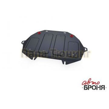 Защита картера сталь АвтоБроня для Genesis G80; V - 2.0; полный привод; Часть 2 2017-/Genesis G90; V - 3,3; полный привод; Часть 2 2016-2019/Genesis G90; V - 3,3; полный привод; Часть 2 2018-/Hyundai Genesis, V - 3.0; 3.8; полный привод; Часть 2 2014-2017