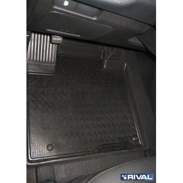 Коврики салона Rival полиуретан 4 штуки для Kia Sorento Prime 2015-