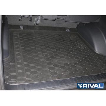 Коврик багажника Rival полиуретан на 5 мест для Toyota Land Cruiser Prado 150/Lexus GX-460 2009-