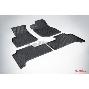 Коврики резиновые Seintex с рисунком Сетка для Lexus LX-470 1998-2007