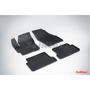 Коврики резиновые Seintex с рисунком Сетка для Mazda 3 2003-2009 Коврики резиновые Seintex с рисунком Сетка для Mazda 3 2003-2009