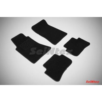 Коврики салона Lux текстильные Seintex чёрные для Mercedes-Benz C-Class W204 2007-2011