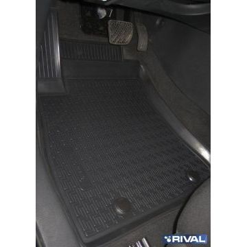 Коврики салона Rival полиуретан 5 штук для Nissan Tiida 2015-2018