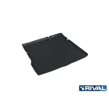Коврик багажника Rival полиуретан на 4х2 для Nissan Terrano 2014-