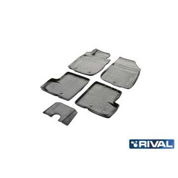 Полиуретановые коврики салона Rival для Nissan Terrano III 4WD 2014-2017/Nissan Terrano III 2WD 2016-2017