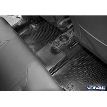 Полиуретановые коврики салона Rival для Renault Duster 2WD/4WD 2015-/Nissan Terrano III 2WD/4WD 2017-