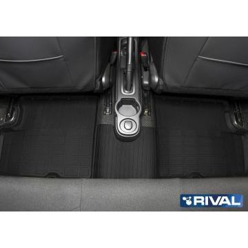 Литьевые коврики салона Rival для Nissan Terrano III 4WD 2014-2016 2016-2017/Nissan Terrano III 2WD 2016-2017/Renault Duster 4WD 2010-2015