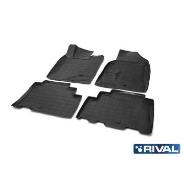 Коврики салона Rival полиуретан 4 штуки для Opel Antara 2010-2017