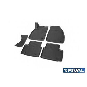 Коврики салона Rival полиуретан 5 штук на седан и универсал для Opel Insignia 2008-