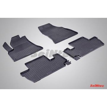 Коврики резиновые Seintex с рисунком Сетка для Peugeot 3008 2009- Коврики резиновые Seintex с рисунком Сетка для Peugeot 3008 2009-