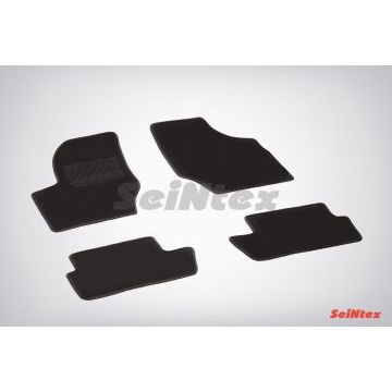 Коврики салона Lux текстильные Seintex чёрные для Peugeot 307 2001-2008