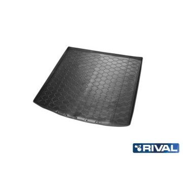 Коврик багажника Rival полиуретан на 5 мест для Skoda Kodiaq 2017-