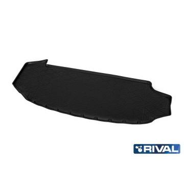 Коврик багажника Rival полиуретан на 7 мест для Skoda Kodiaq 2017-